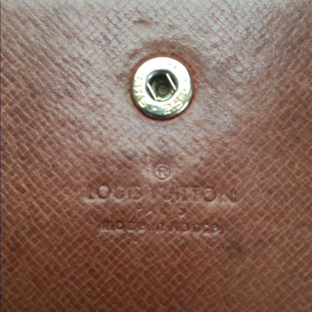 Authentic Vintage Monogram Louis Vuitton Wallet VGUC Cards Passport Change - Picture 3 of 8